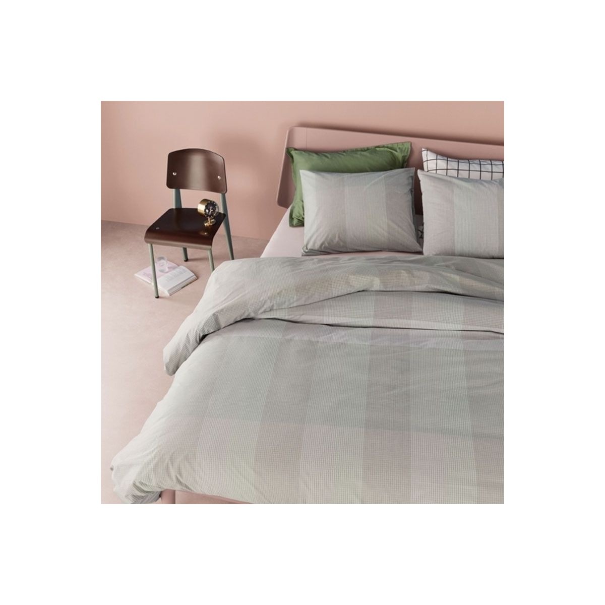 Auping Timber Grey dekbedovertrek 240x200/220