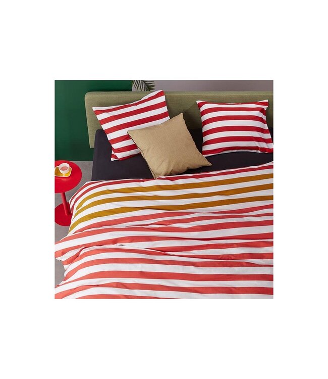 Auping Pacific Red dekbedovertrek