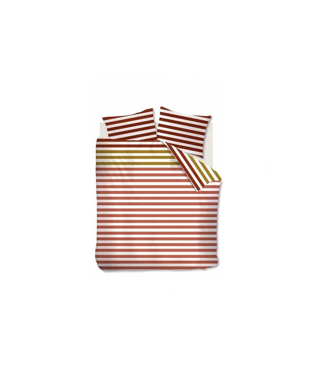 Auping Pacific Red dekbedovertrek