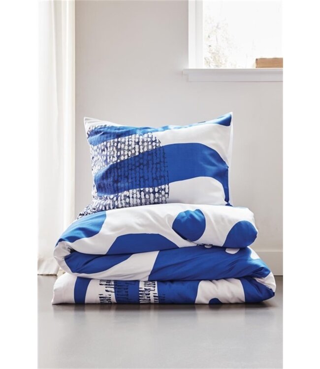 Auping Echo Blue dekbedovertrek