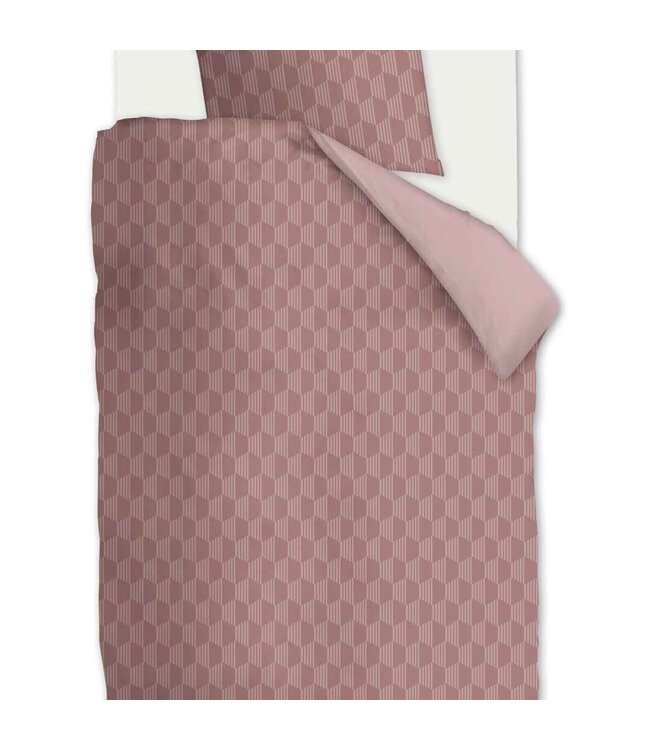 Auping Twilight mauve dekbedovertrek