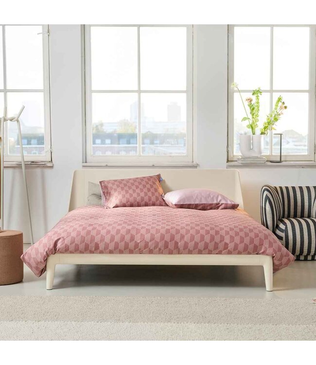 Auping Twilight mauve dekbedovertrek