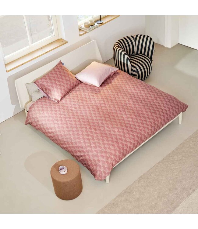 Auping Twilight mauve dekbedovertrek