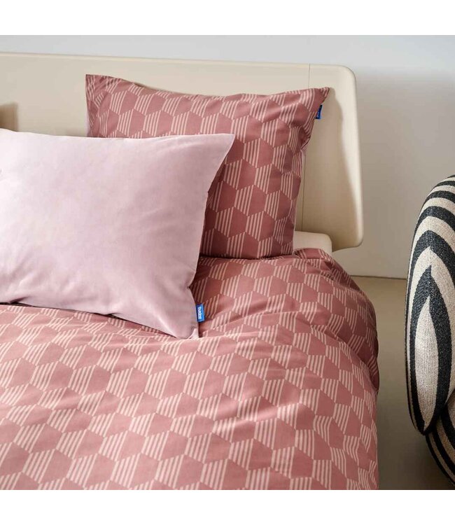 Auping Twilight mauve dekbedovertrek