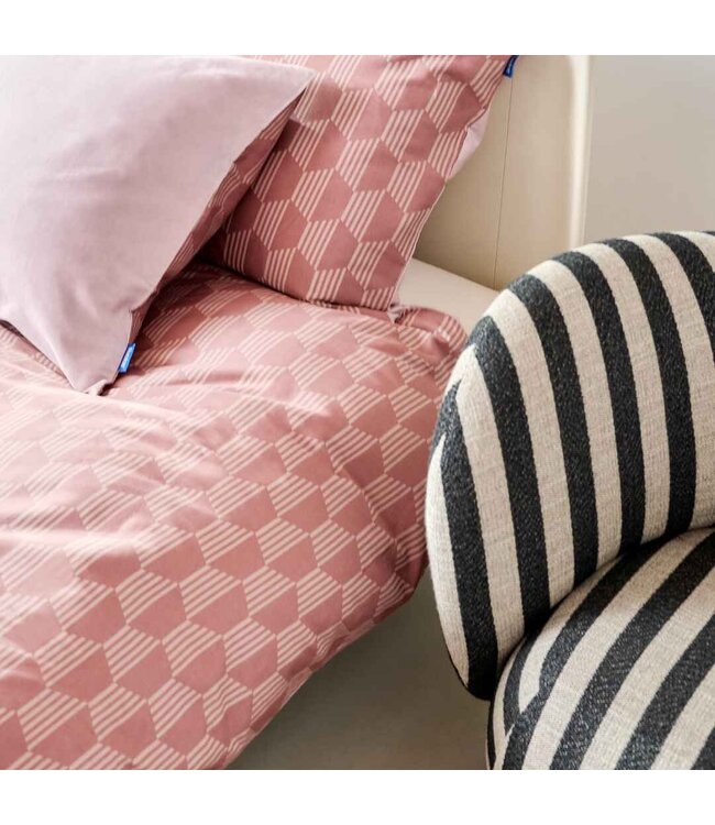 Auping Twilight mauve dekbedovertrek