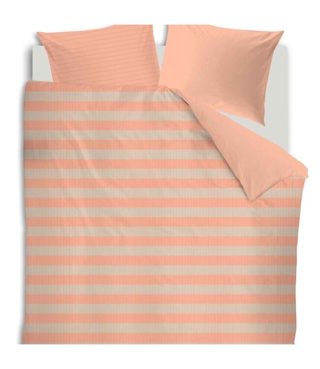 Auping Evening Sand orange dekbedovertrek