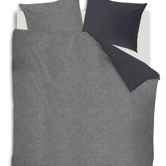 Auping Auping Charcoal black dekbedovertrek