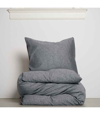 Auping Auping Charcoal black dekbedovertrek