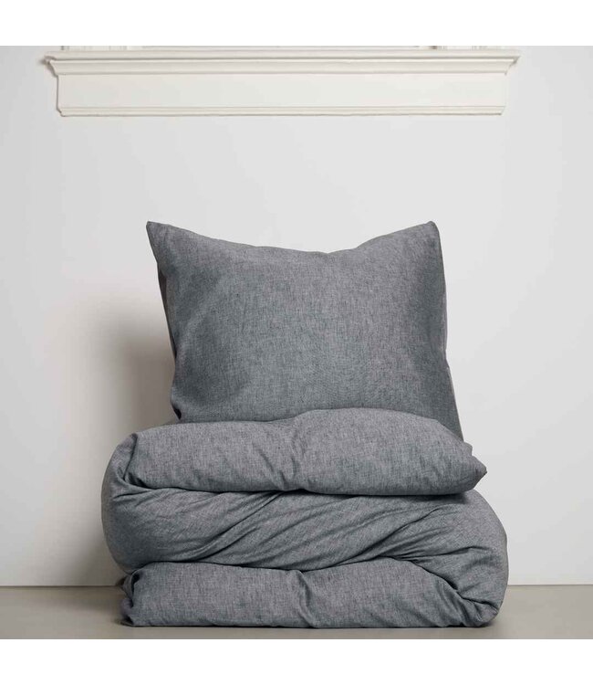 Auping Charcoal black dekbedovertrek