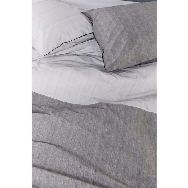 Auping Cardigan Grey dekbedovertrek