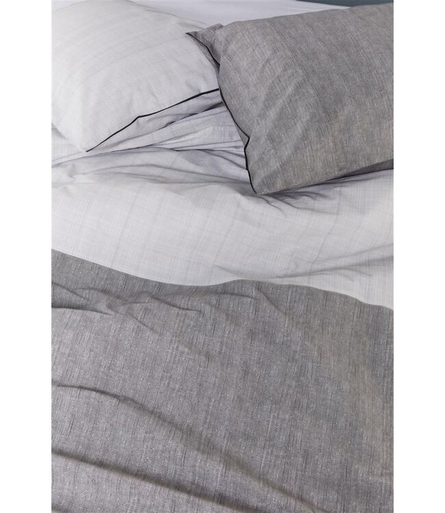 Auping Cardigan Grey dekbedovertrek