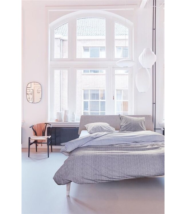 Auping Cardigan Grey dekbedovertrek