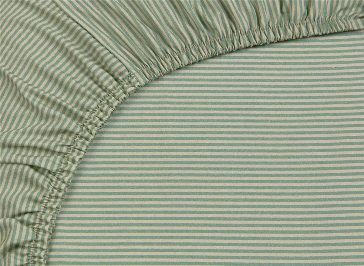 Pip Studio Duo Stripe Khaki Hoeslaken