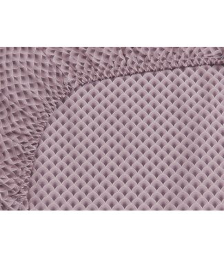 Pip Studio Pip Studio Suki Mauve Hoeslaken Pip Studio Pip Studio Suki Mauve Hoeslaken