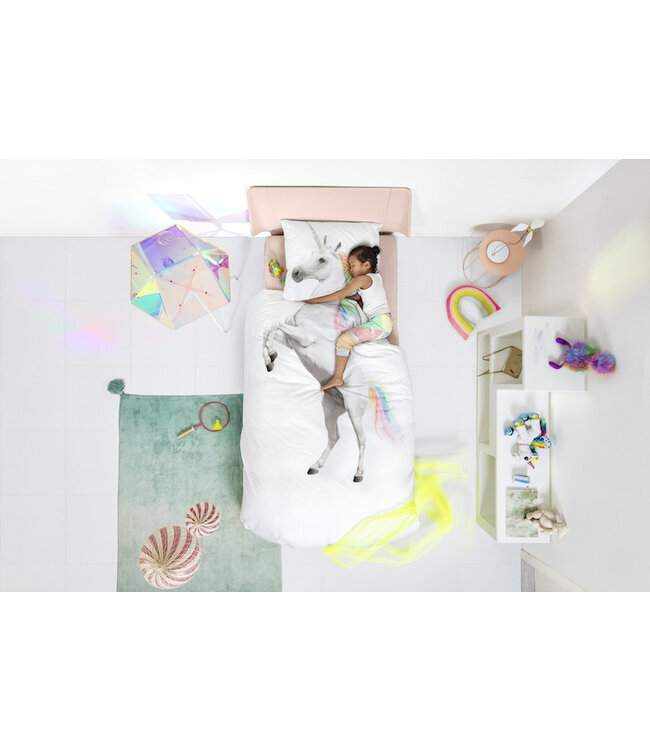 Snurk Unicorn dekbedovertrek