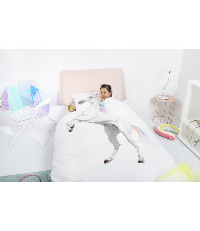 Snurk Unicorn dekbedovertrek