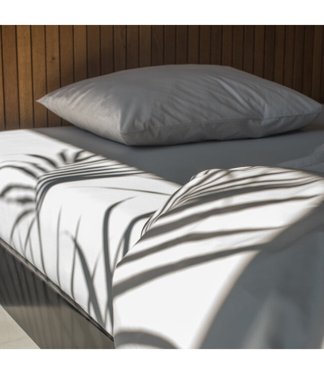 Snurk Uni Grey dekbedovertrek