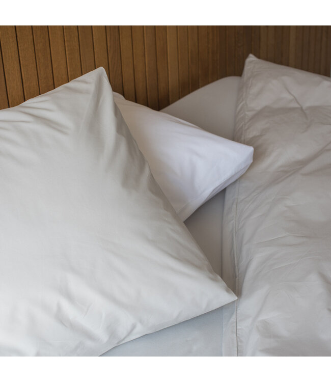 Snurk Uni Grey dekbedovertrek