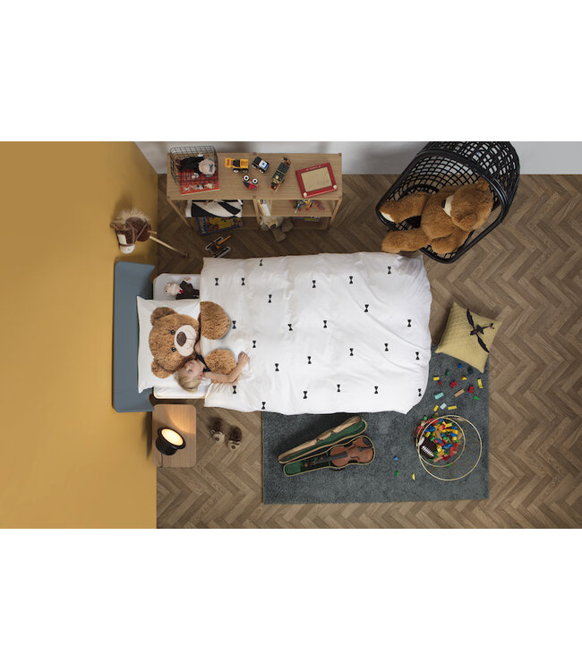 Snurk Teddy dekbedovertrek