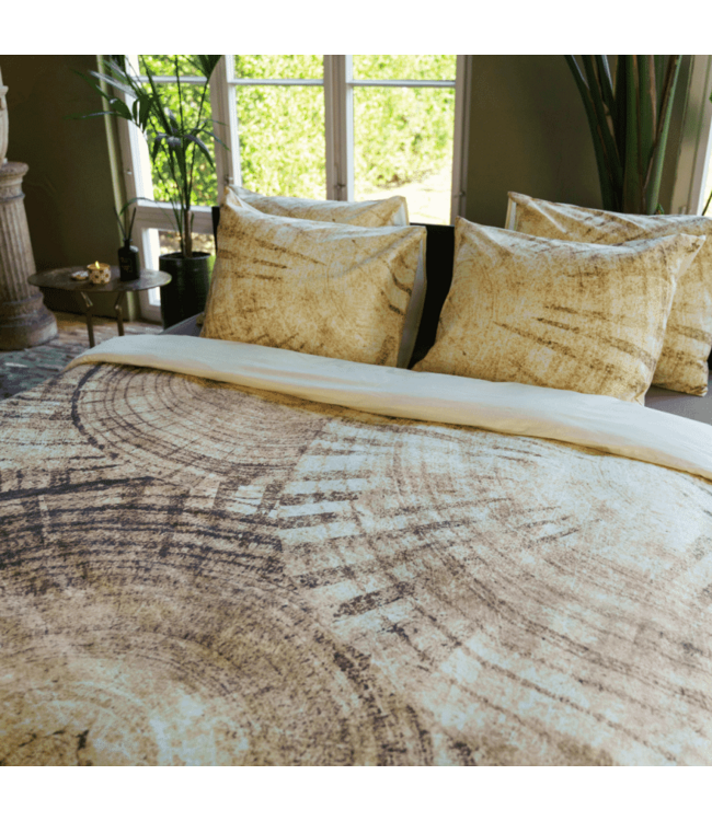 Kayori dekbedovertrek Banya Offwhite