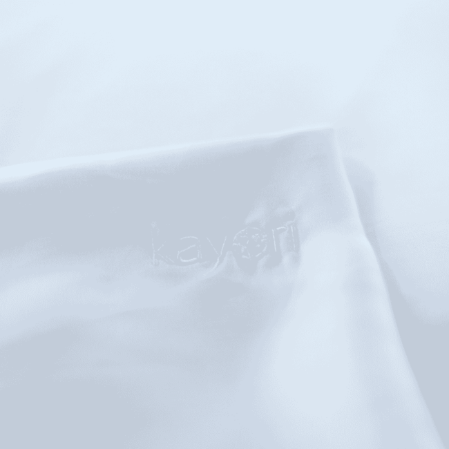 Kayori dekbedovertrek Daiki Tencel Wit