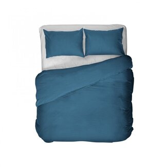 Kayori dekbedovertrek Kiyo Tencel Donkerblauw
