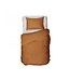 Kayori dekbedovertrek Kiyo Tencel Donkertaupe
