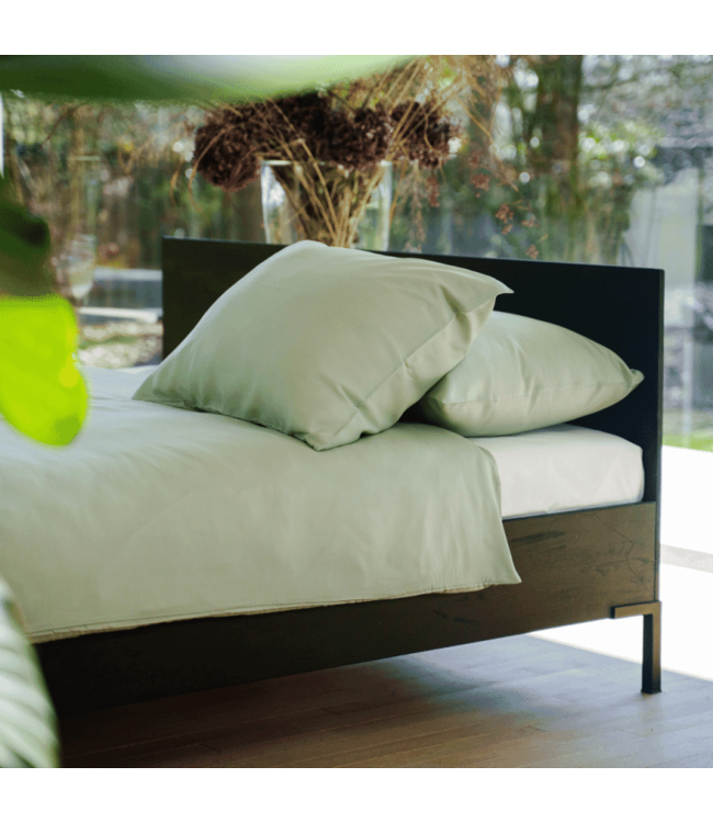 Kayori dekbedovertrek Kiyo Tencel Saliegroen