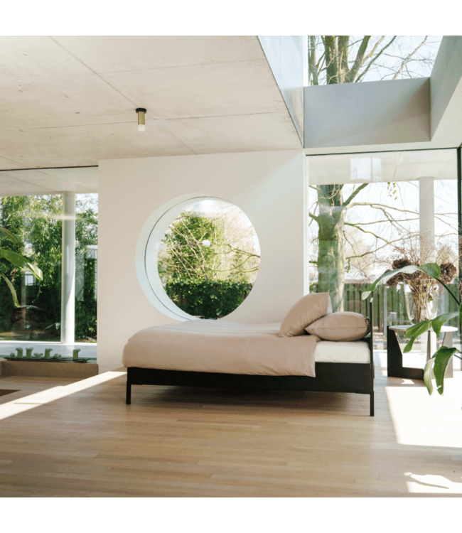 Kayori dekbedovertrek Kiyo Tencel Taupe