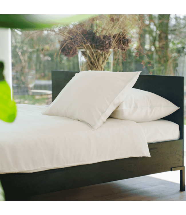 Kayori dekbedovertrek Kiyo Tencel Wit