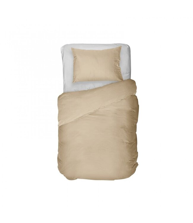 Kayori dekbedovertrek Rui Peached Twill Naturel