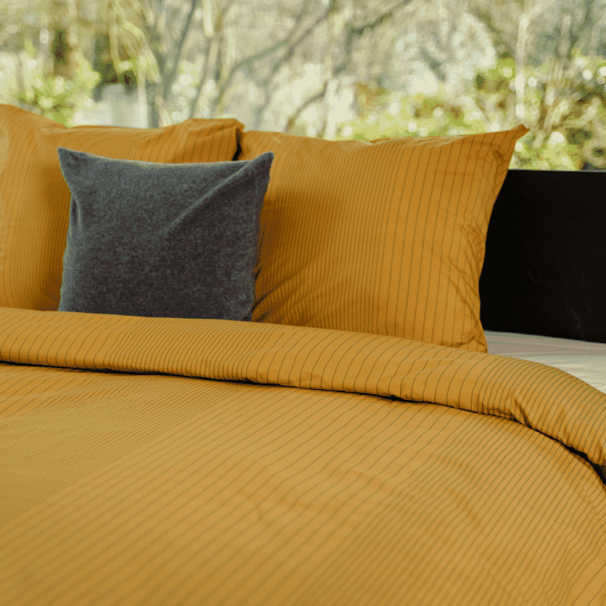 Kayori dekbedovertrek Sao Tencel Geel