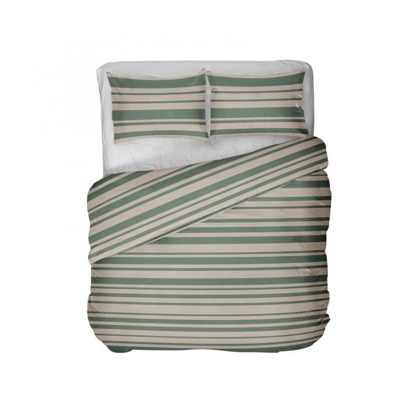 Kayori dekbedovertrek Sora Tencel Olijfgroen