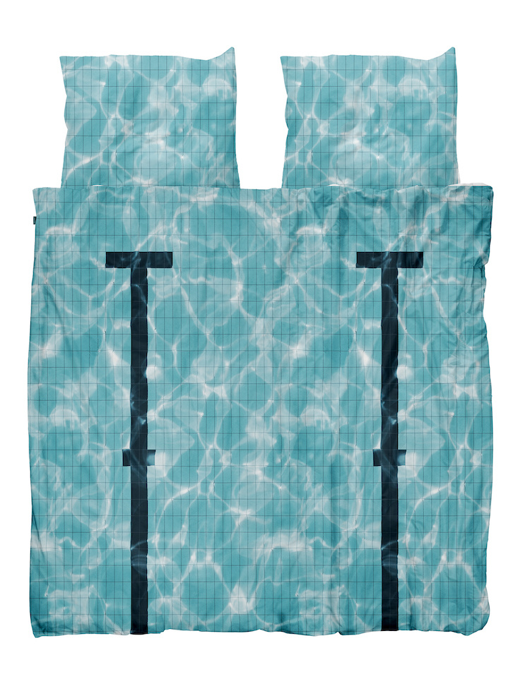 Snurk Pool dekbedovertrek