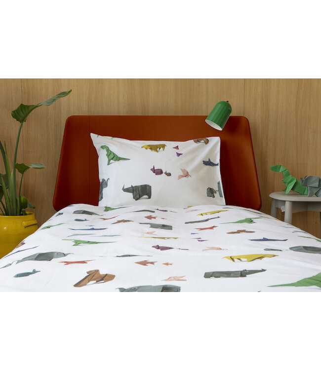 Snurk Paper Zoo dekbedovertrek