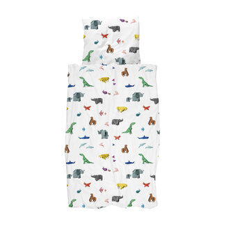 Snurk Paper Zoo dekbedovertrek