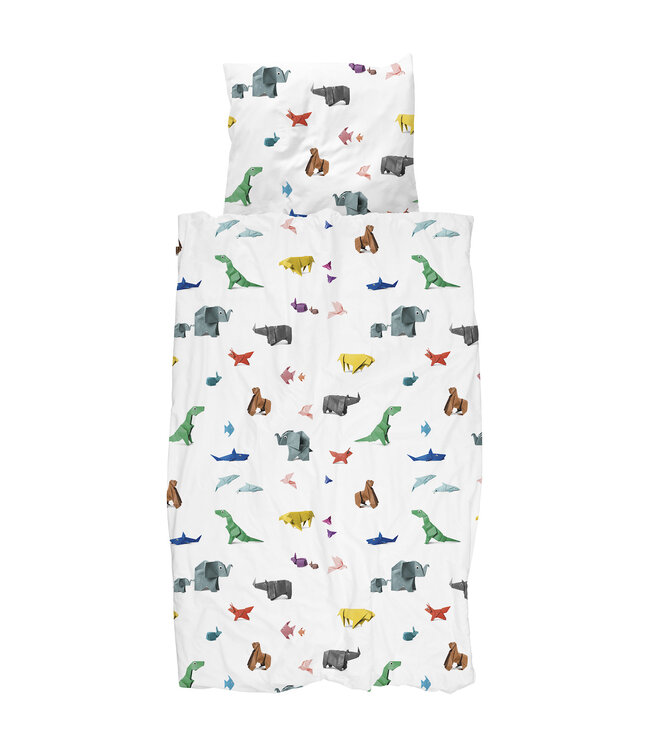 Snurk Paper Zoo dekbedovertrek