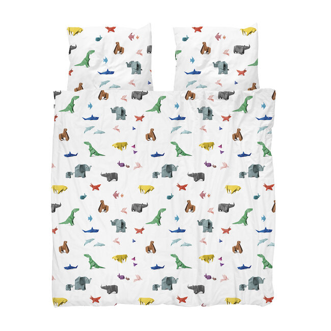 Snurk Paper Zoo dekbedovertrek