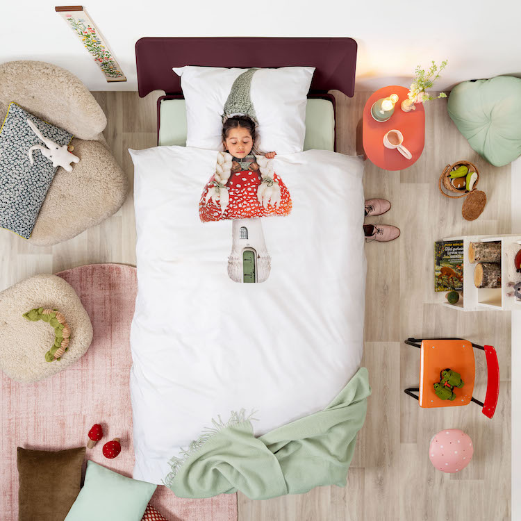 Snurk Gnome Homegirl dekbedovertrek