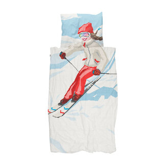 Snurk Snurk Ski Girl dekbedovertrek