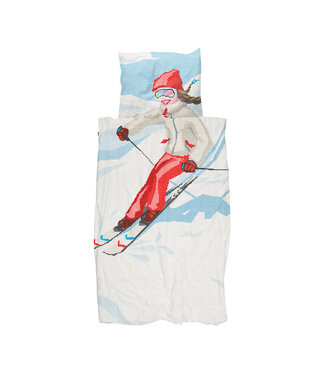 Snurk Snurk Ski Girl dekbedovertrek