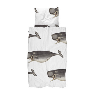 Snurk Snurk Whale dekbedovertrek 140x200