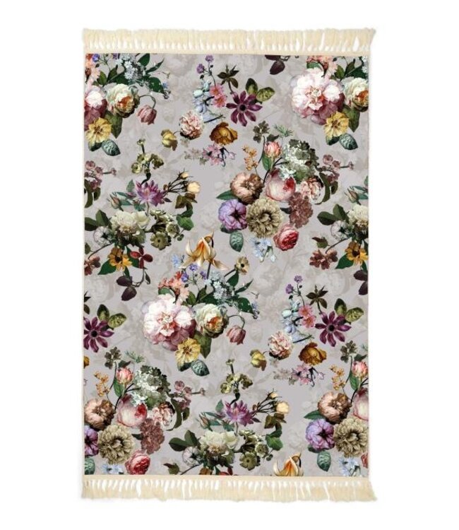 Essenza Fleur Vloerkleed Grijs