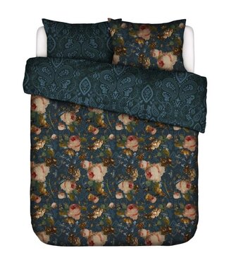 Essenza Essenza Gallery of Roses Dekbedovertrek Nightblue