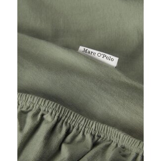 Marc O'Polo Premium Organic Jersey Hoeslaken Lichtgroen