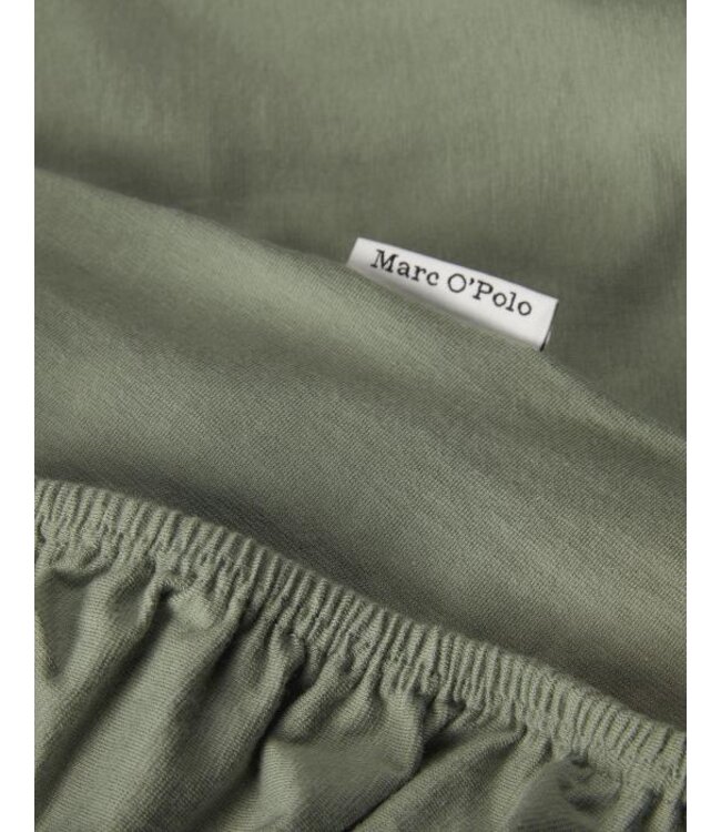 Marc O'Polo Premium Organic Jersey Hoeslaken Lichtgroen