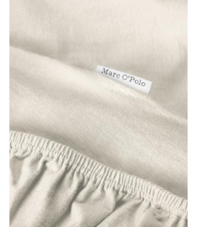 Marc O'Polo Premium Organic Jersey Hoeslaken Ecru
