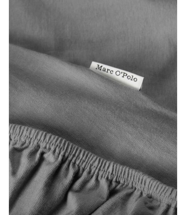 Marc O'Polo Premium Organic Jersey Hoeslaken Grijs
