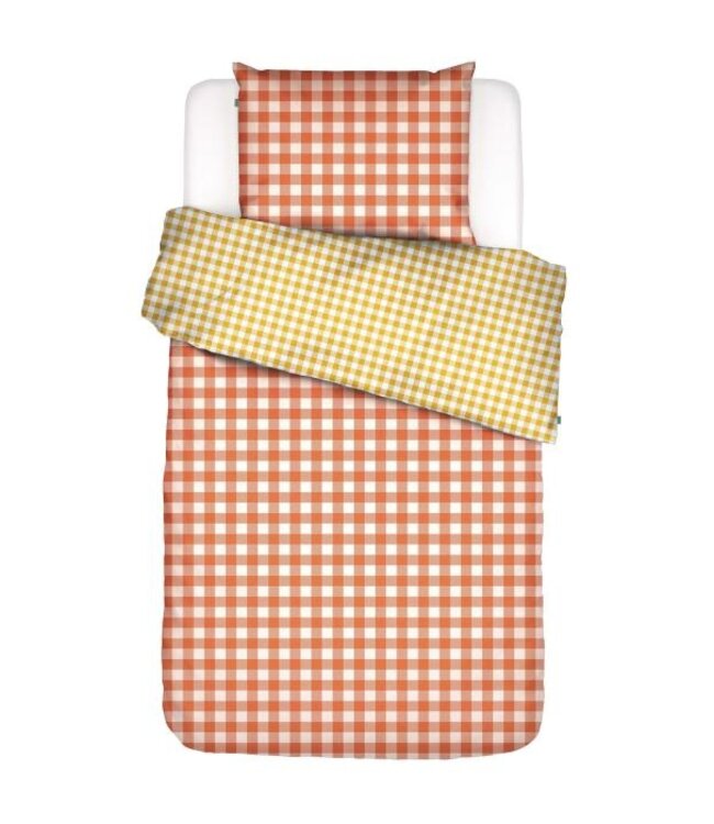 Essenza & Co Checking-in Dekbedovertrek Oranje