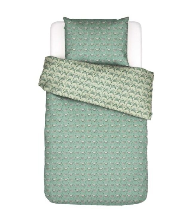 Essenza & Co Chicken Run Dekbedovertrek Turquoise